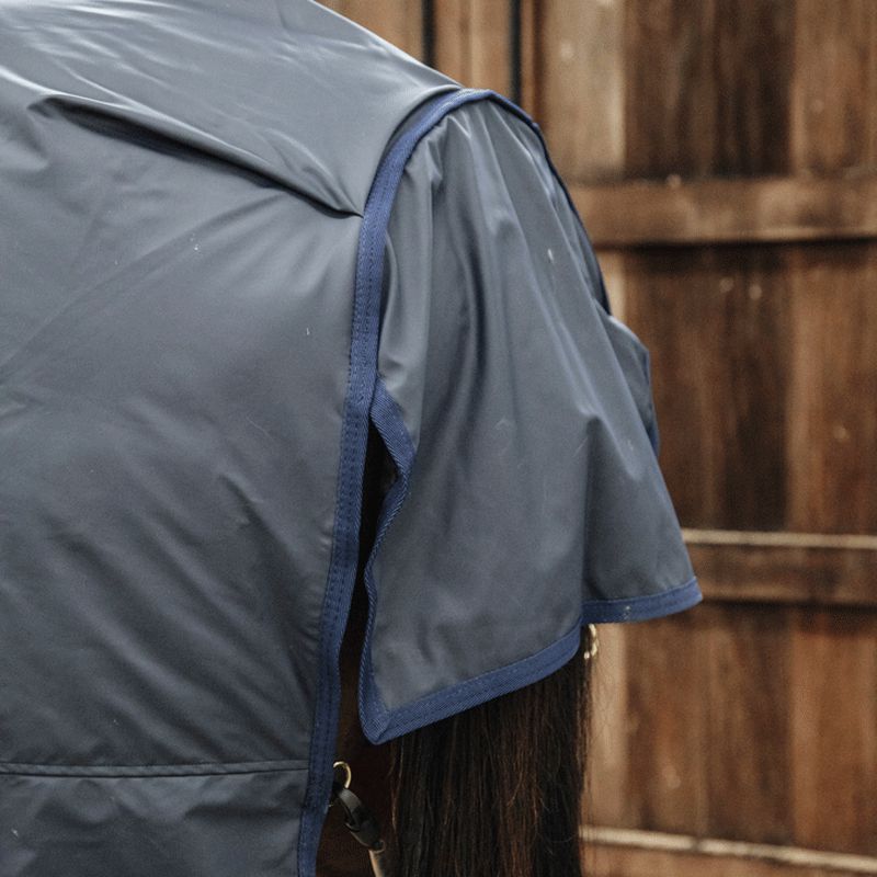 Kentucky Horsewear - Couverture d'extérieur all weather hurricane 0g marine | - Ohlala