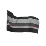 Kentucky Horsewear - Abschwitzdecke Quadrat heavy stripes schwarz/grau | - Ohlala