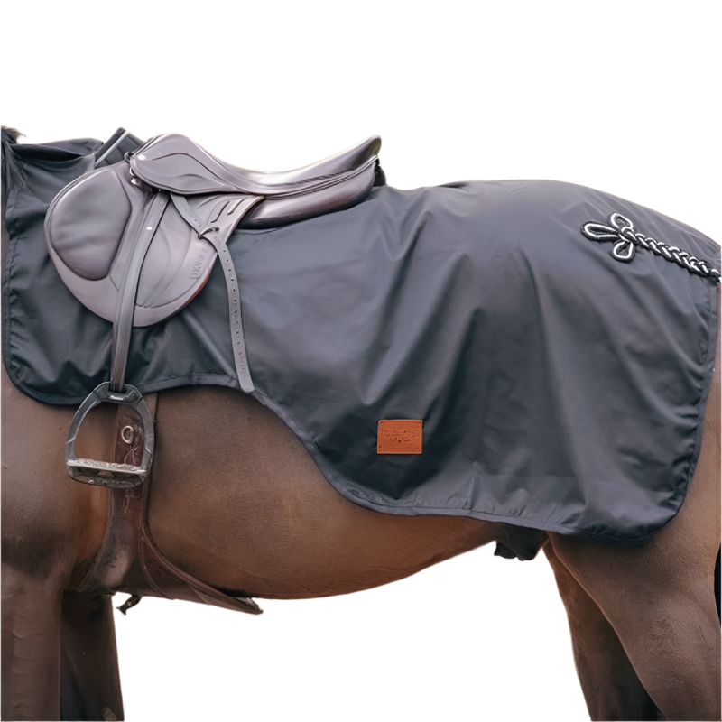 Paddock Sports - Black water-repellent kidney cover 