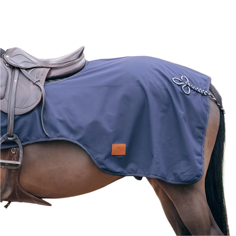 Paddock Sports - Navy water-repellent kidney cover 