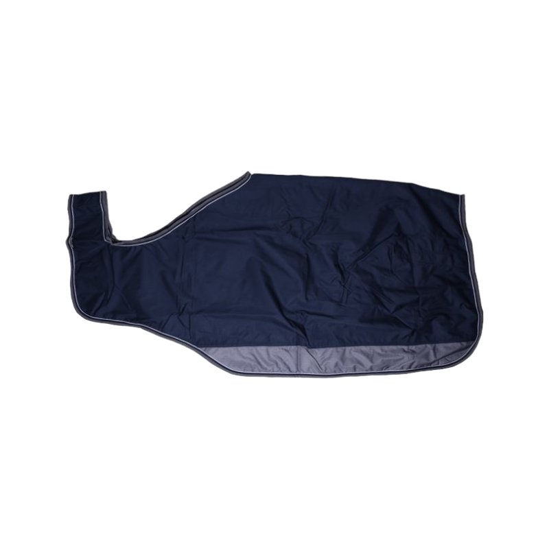 Equithème - Tyrex kidney blanket lined with navy/gray 600D micro-fleece