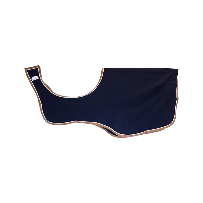 Equithème - “Polyfun” navy kidney cover 280g