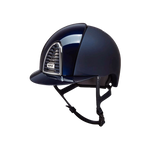 KEP - Kask jeździecki Cromo 2.0 Textile/ Polish granatowy standardowe daszek | - Ohlala