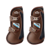 Veredus - Guêtres ouvertes Carbon Gel Vento Marron x2 | - Ohlala