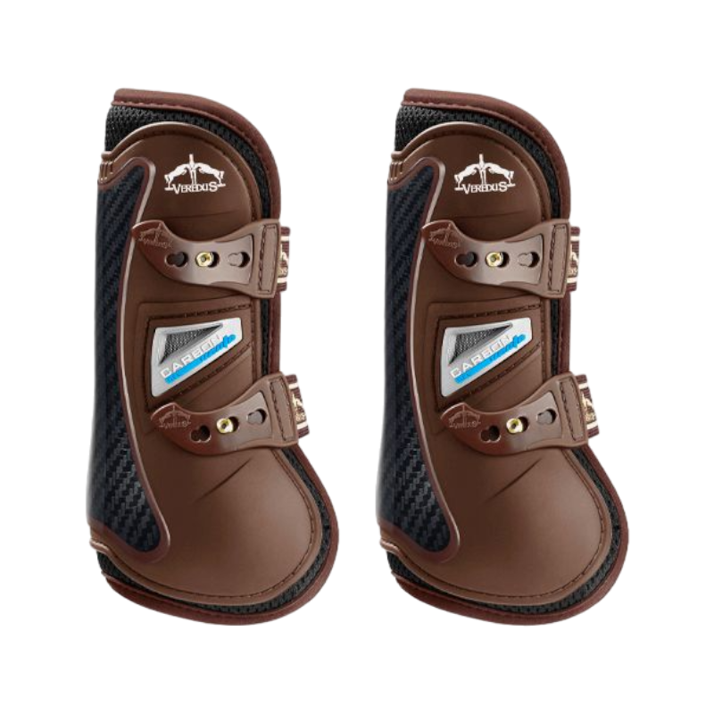 Veredus - Carbon Gel Vento Brown Open Gaiters