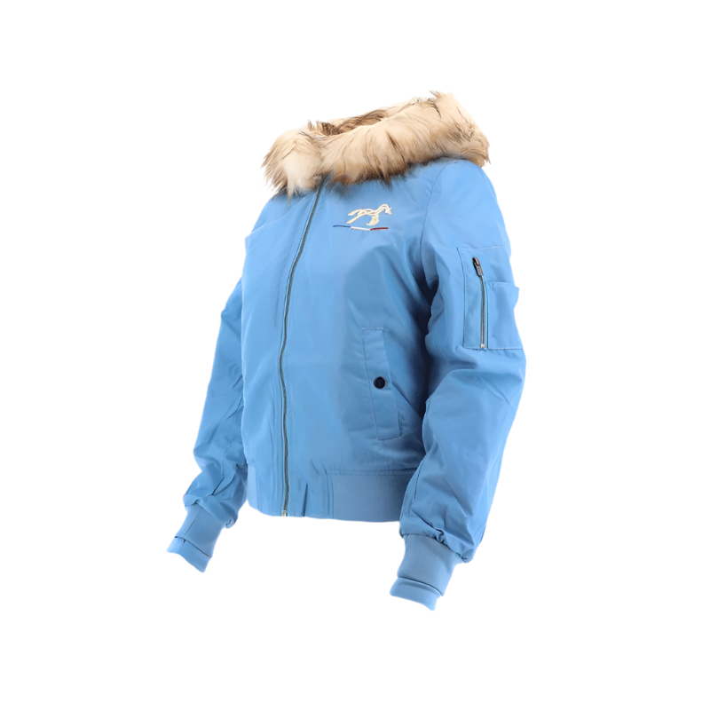 Eden by Pénélope Store - Lyon artic blue children's hooded bombers