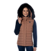 Flags & Cup - Kenora women's sleeveless gilet mocha | - Ohlala