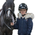 Eden by Pénélope Store - Lyon Navy Hooded Bomber Jacket for Children | - Ohlala