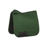 LeMieux - Tapis de dressage Suede square hunter vert forêt | - Ohlala