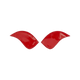 Equithème - Ecusson pour bottes Myprimera rouge gloss | - Ohlala