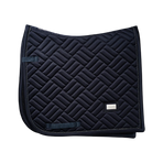 Equestrian Stockholm - Modern Dressage Saddle Pad Midnight Blue | - Ohlala