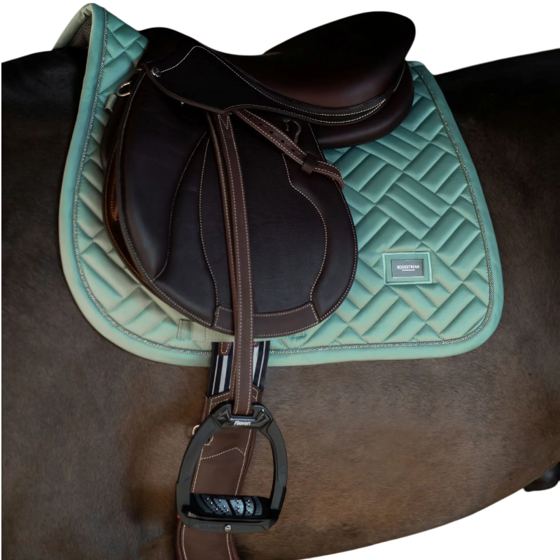 Equestrian Stockholm - saddle pad Modern Mint Green 