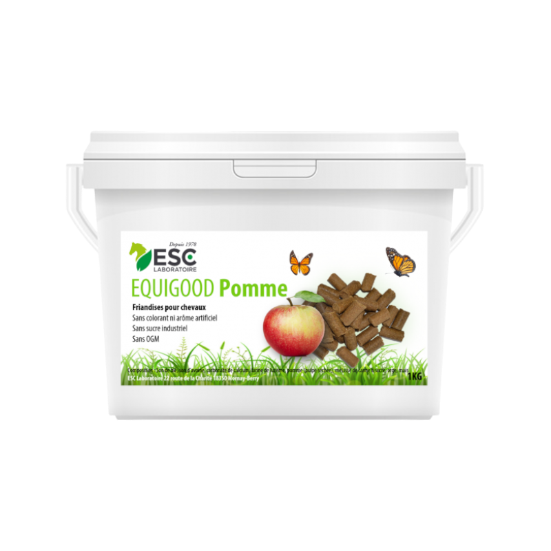 ESC Laboratoire - Friandises Equigood pomme