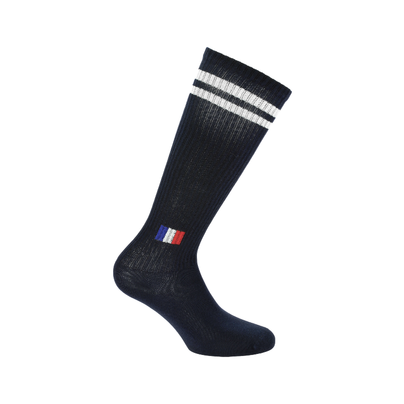 Equithème - Samuel marine equestrian socks 