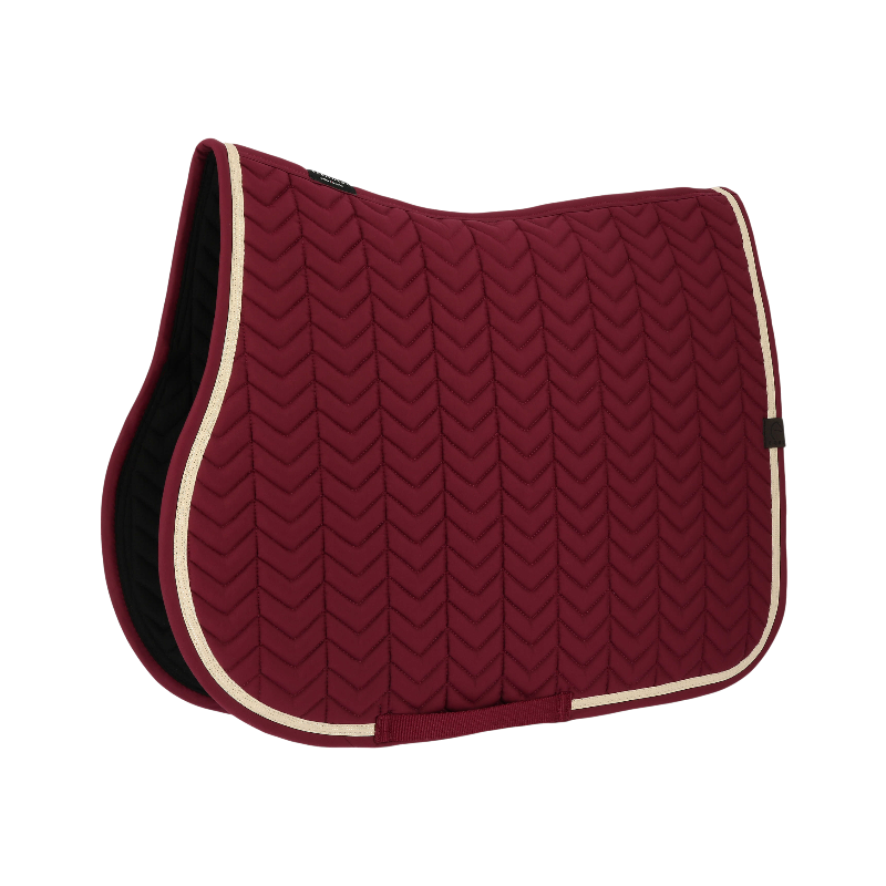 Equithème - Zadeldek Softypop bordeaux | - Ohlala