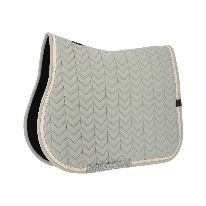 Equithème - Softypop Grey Saddle Pad | - Ohlala