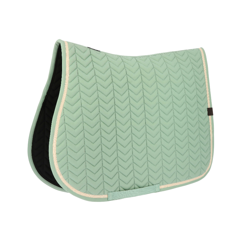 Equithème - Softypop Light Green Saddle Pad | - Ohlala