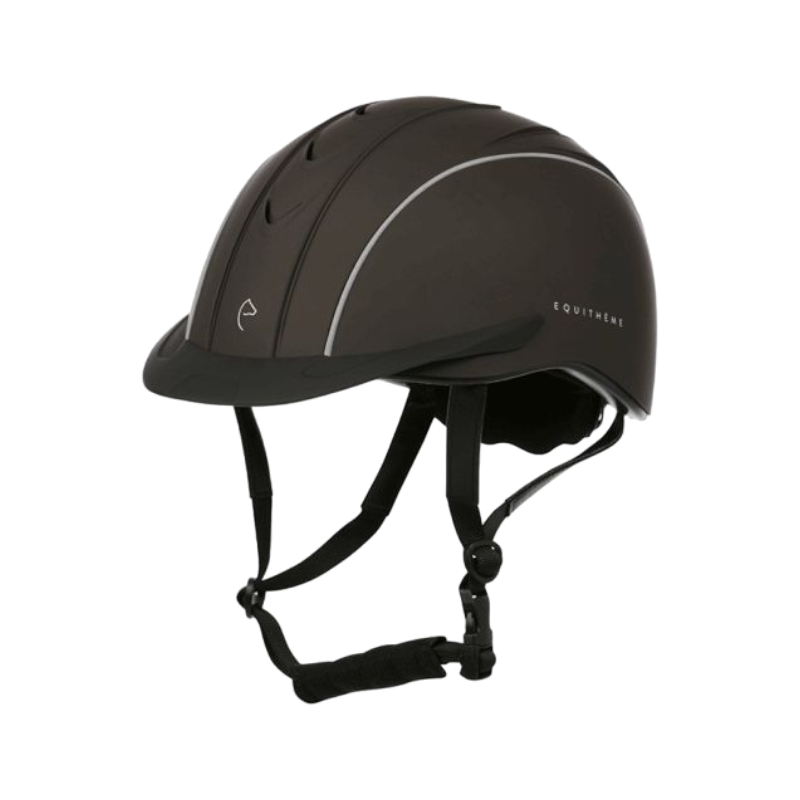 Equithème - Compet brown riding helmet