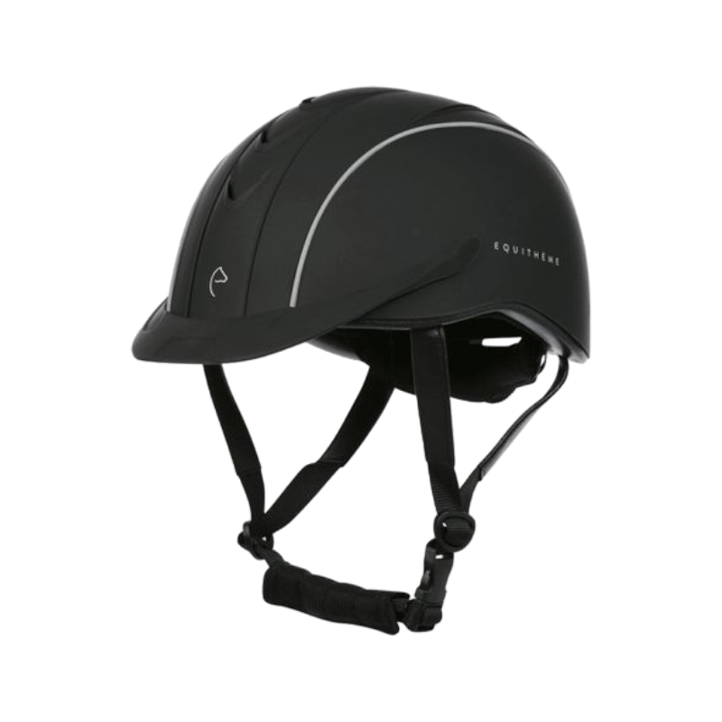 Equithème - Compet black riding helmet