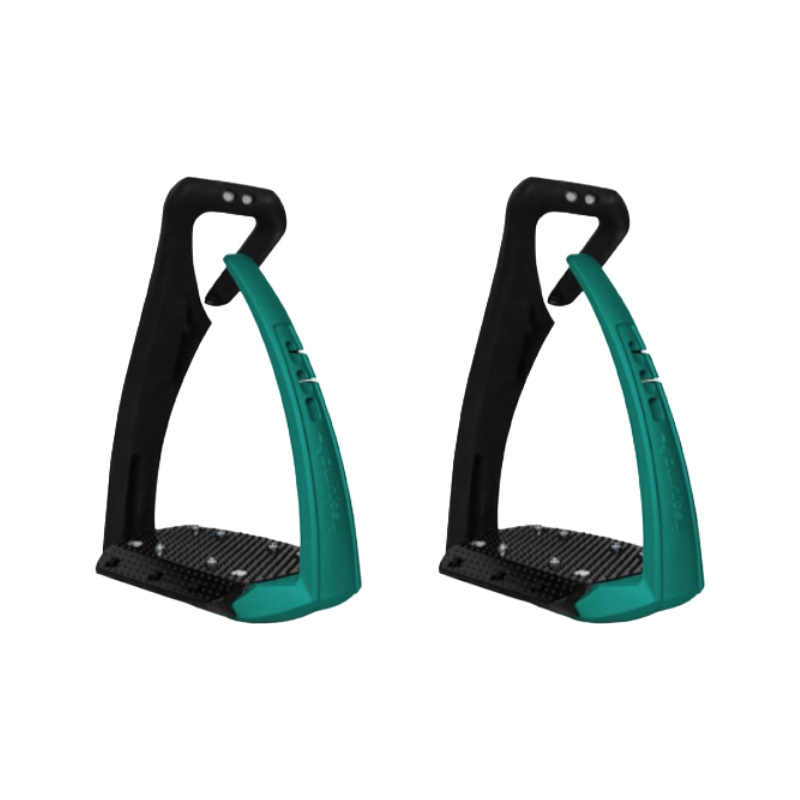 Freejump - Soft'Up Pro Stirrups + black/green