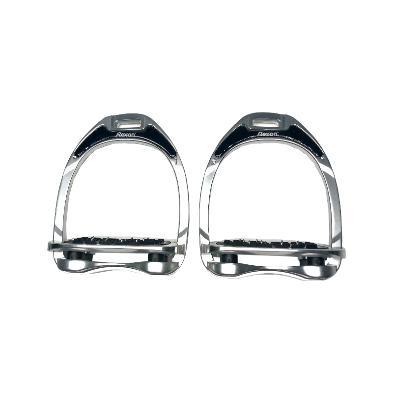 Flex On - Ultra-Grip Inclined Aluminum Stirrups