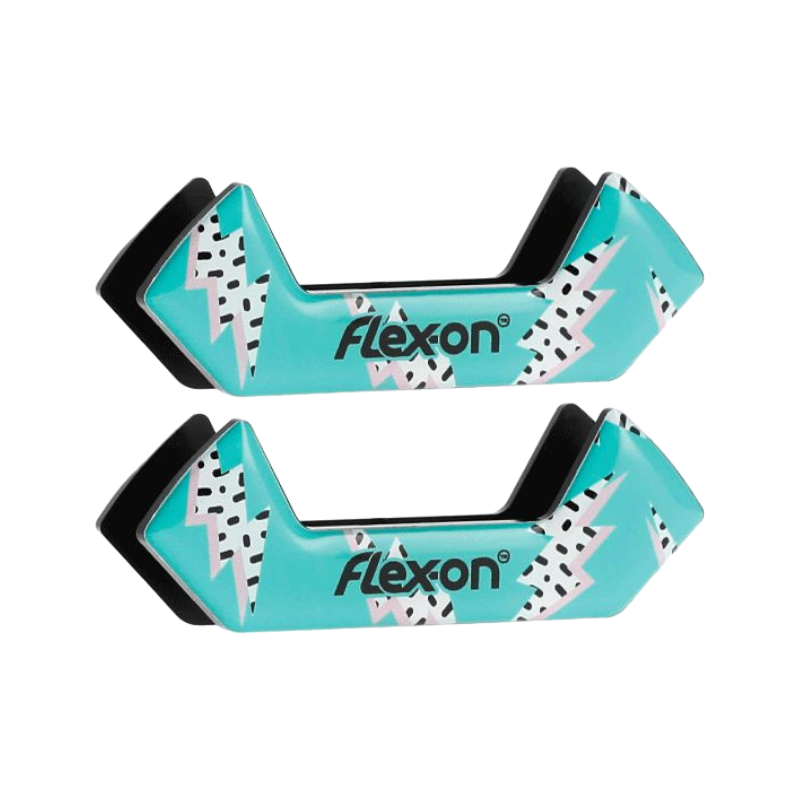 Flex On - Safe On Stickers Flash Turquoise