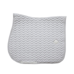 Kentucky Horsewear - Tapis de selle Fishbone Blanc | - Ohlala