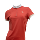 Flags & Cup - Polo de concours manches courtes femme Andria cerise | - Ohlala