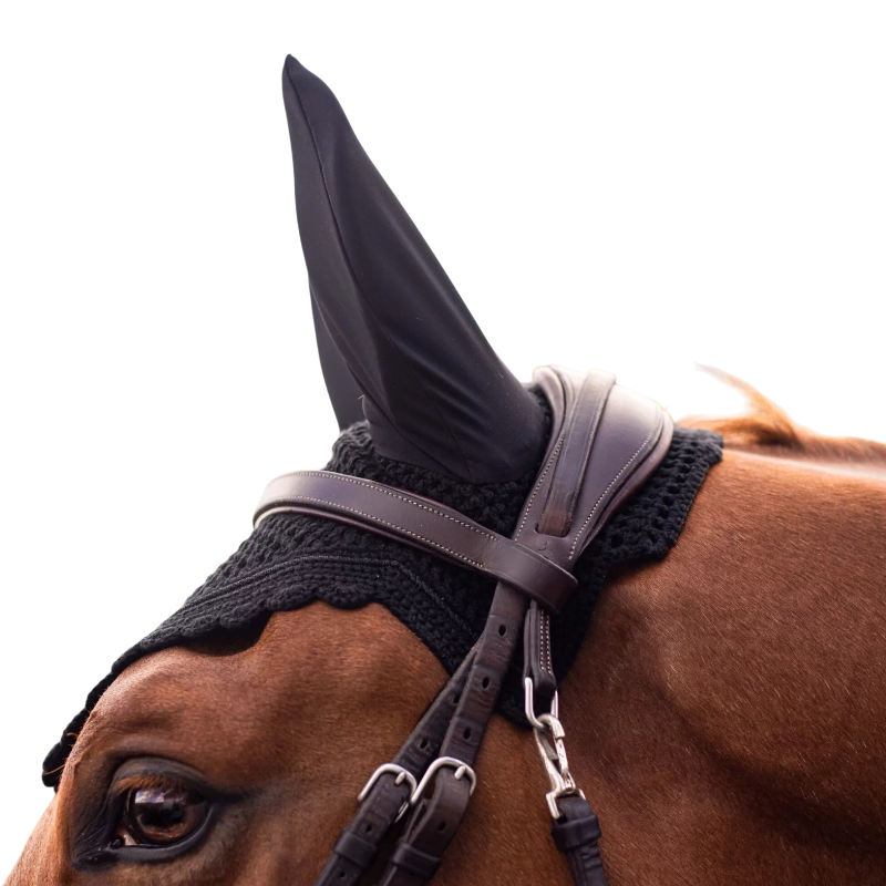 Samshield - Bonnet anti-bruit Flyshield swarovski noir