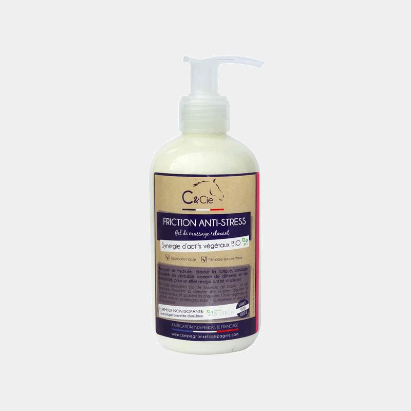 Compagnons & Cie - Gel de massage relaxant Friction Anti-stress 250ml | - Ohlala