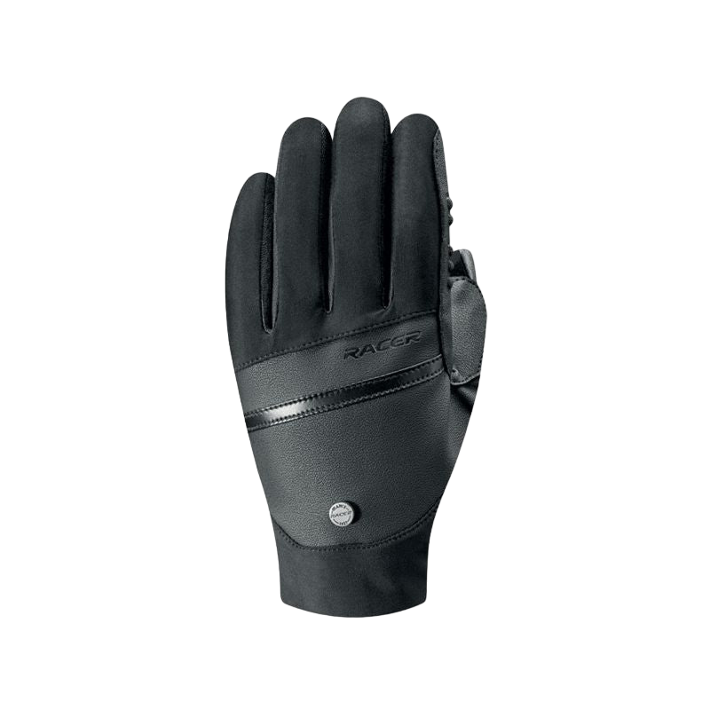 Racer - Gants d'équitation grip Précision noir | - Ohlala