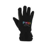 Equi-kids - Black pony love gloves
