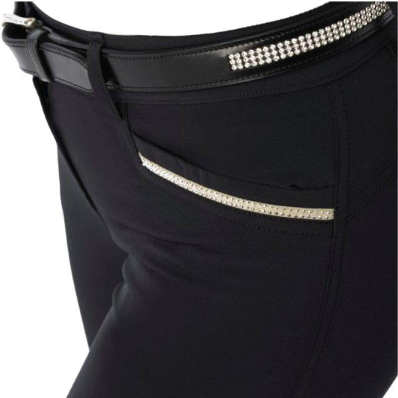 Equithème - Pantalon d'équitation femme Gizel noir