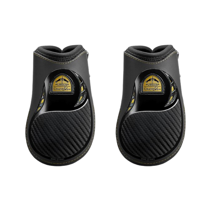 Veredus - Grand Slam Carbon Gel Fetlock Guards Black / Gold