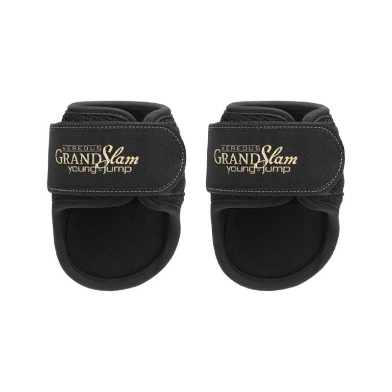 Veredus - Grand Slam Young Jump Fetlock Guards Black / Gold