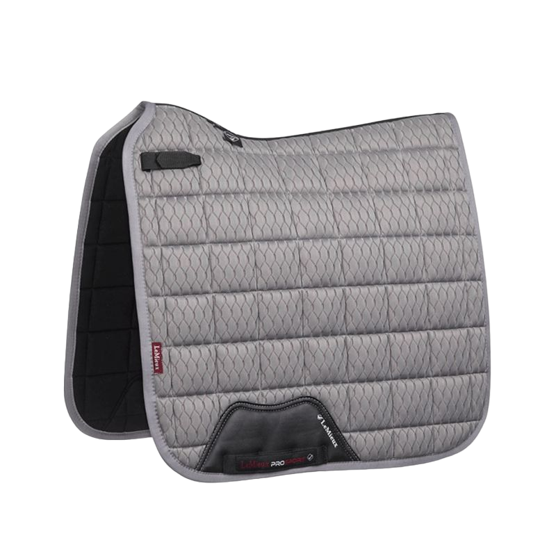 LeMieux - Tapis de dressage Carbon Mesh Air gris | - Ohlala