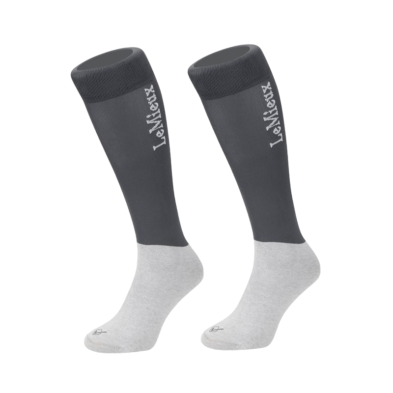 LeMieux - Gray riding socks (x2)