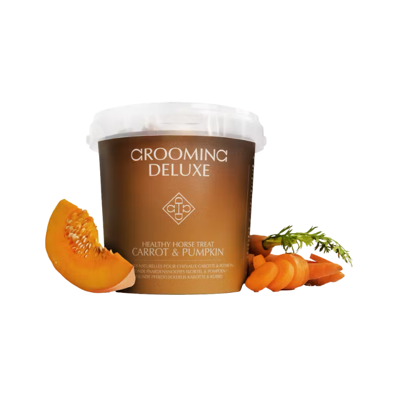 Grooming Deluxe - Friandises naturelles pour chevaux carotte/ citrouille