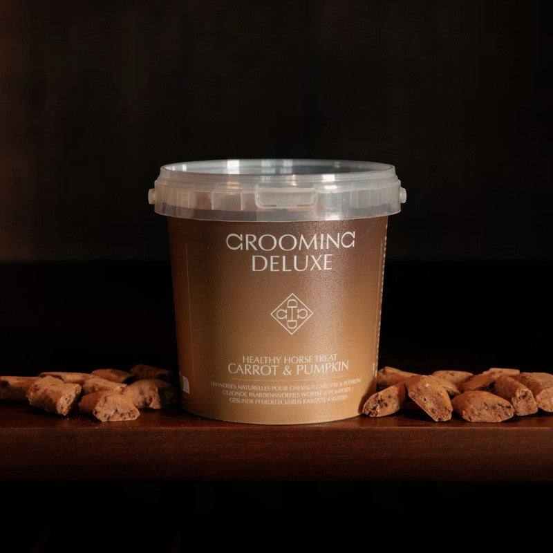 Grooming Deluxe - Friandises naturelles pour chevaux carotte/ citrouille