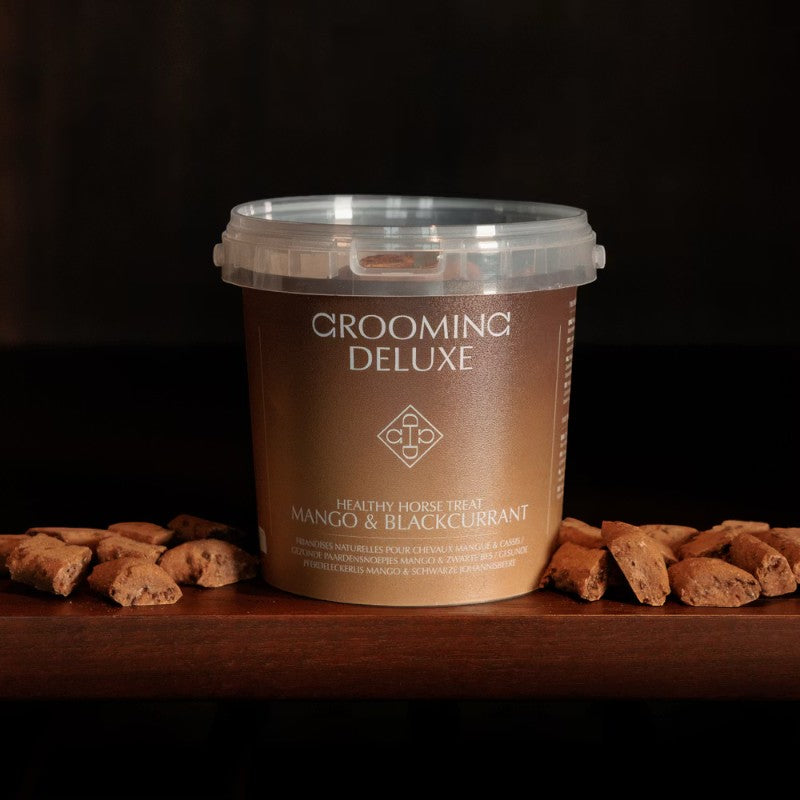 Grooming Deluxe - Friandises naturelles pour chevaux mangue/ cassis
