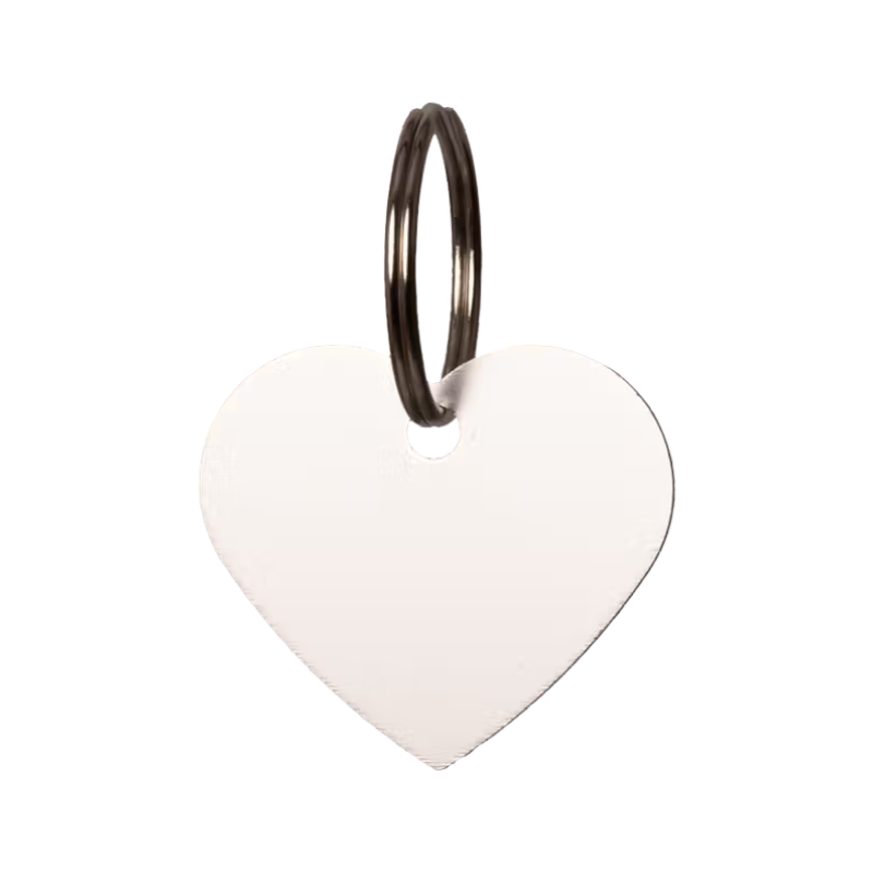 Grooming Deluxe - Médaille à graver coeur argent