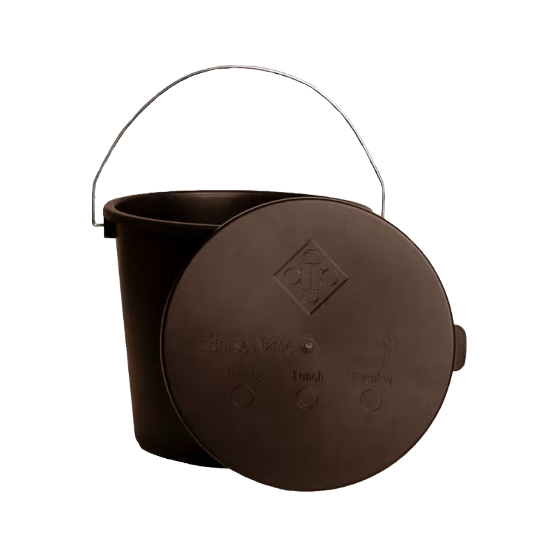 Grooming Deluxe - Seau avec couvercle marron