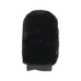 Grooming Deluxe - Black sheepskin grooming mitt | - Ohlala