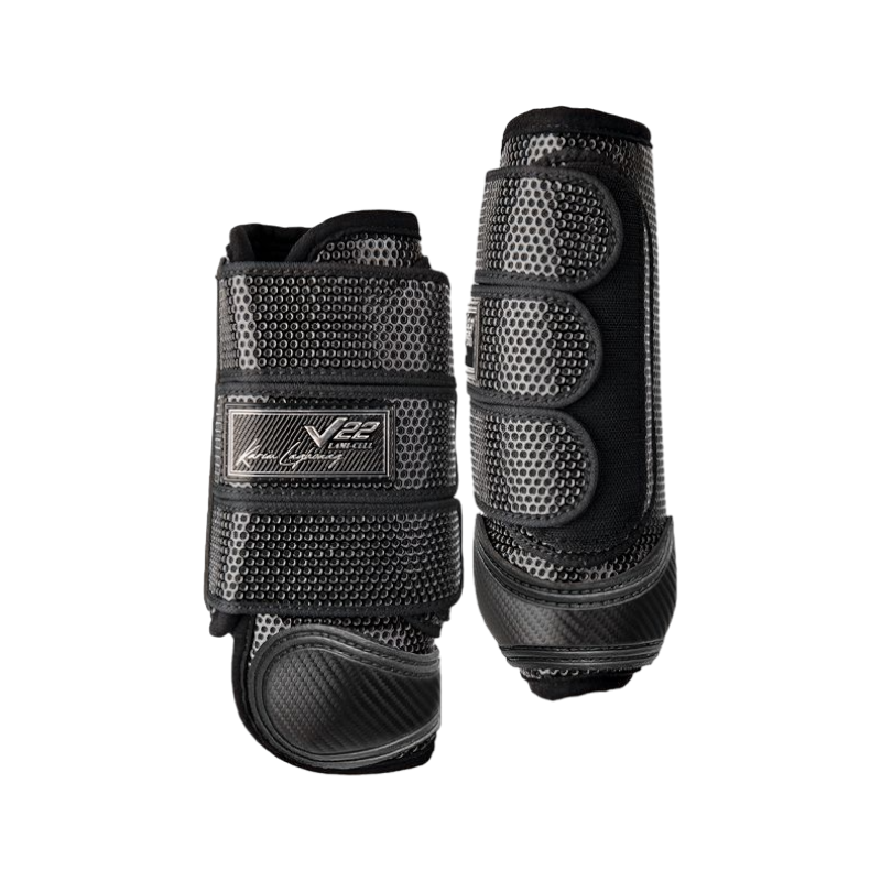 Lami-cell - Closed front cross gaiters V22 black