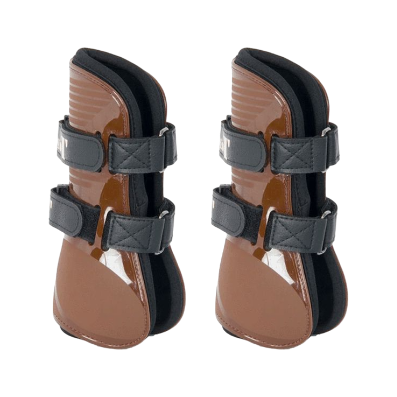 TdeT - Dark brown Jersey gaiters