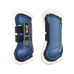 TdeT - Design Open Front Sheepskin-Lined Navy Boots x2 | - Ohlala