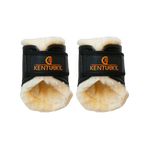 Kentucky Horsewear - Black leather turnout fetlock boots | - Ohlala