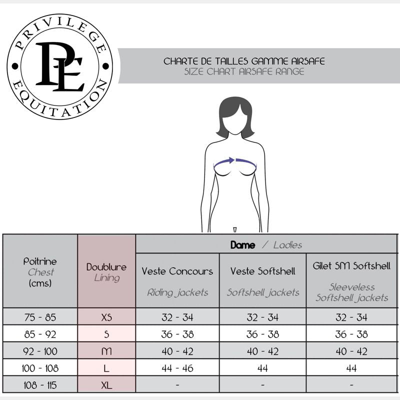 Privilège Equitation - Doublure Airsafe | - Ohlala