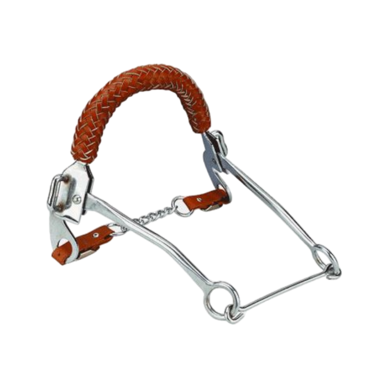 Feeling - Hackamore braided leather noseband