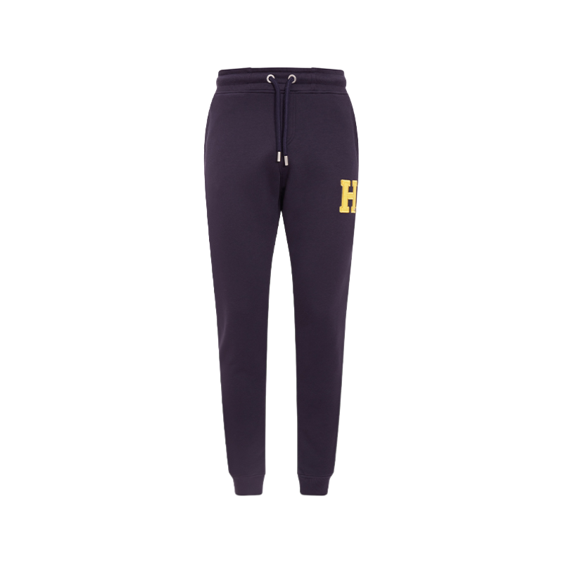 Hagg - Men's jogging pants navy/yellow